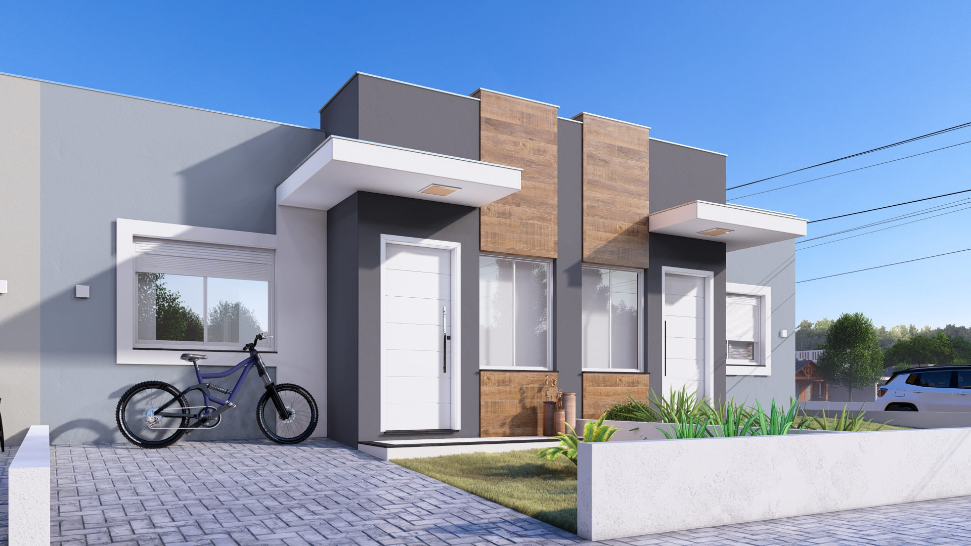 Imagem 5 – Geminados Minha Casa Minha Vida | MM Engenharia